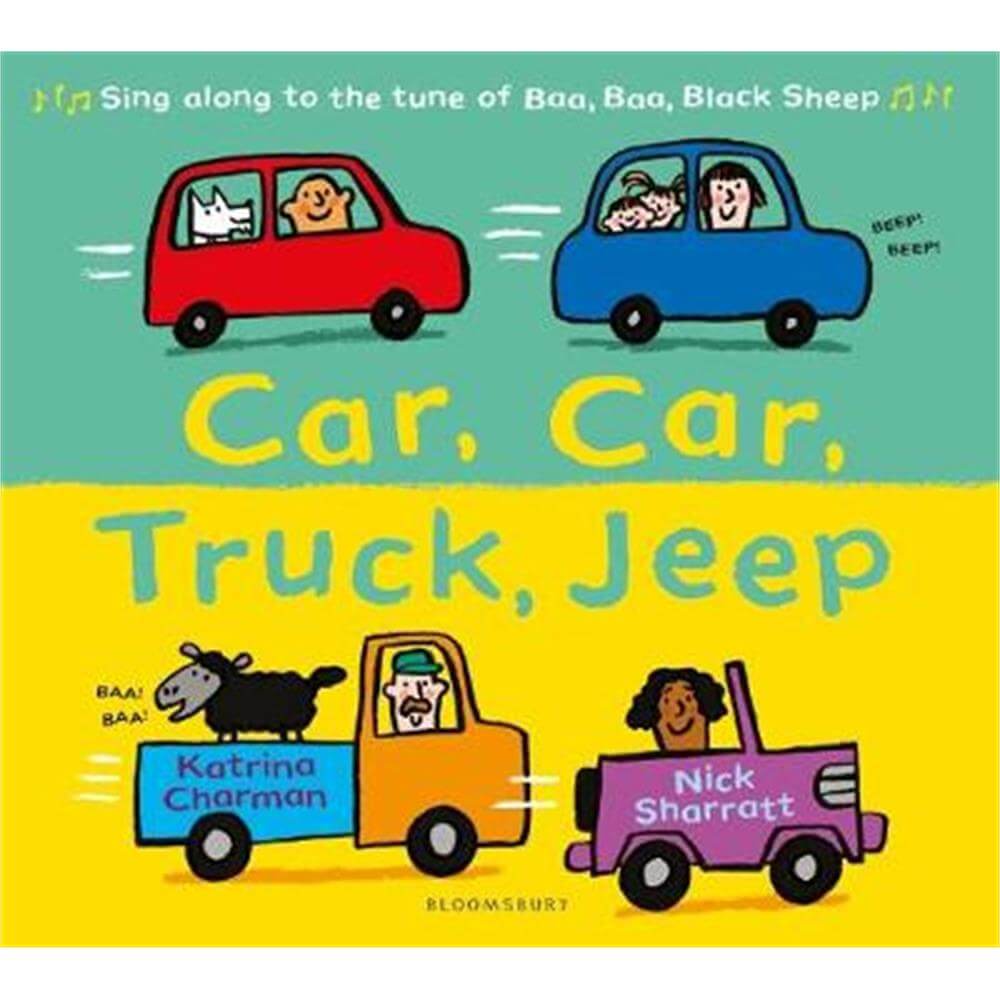 Car, Car, Truck, Jeep (Paperback) - Katrina Charman